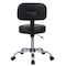 Boss Black Caressoft Medical Stool with Back Cushion B245-BK - alternate 7